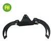 Hydraulic wood log rotating grapples designed for digger and loader machine