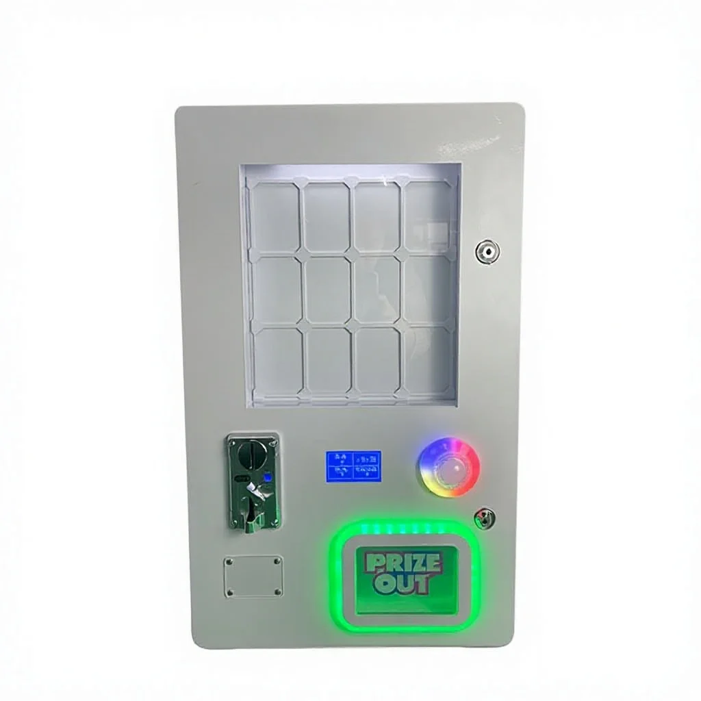 Factory Coin Operated Token Toy Gift Capsule Vending Machine with LED ...