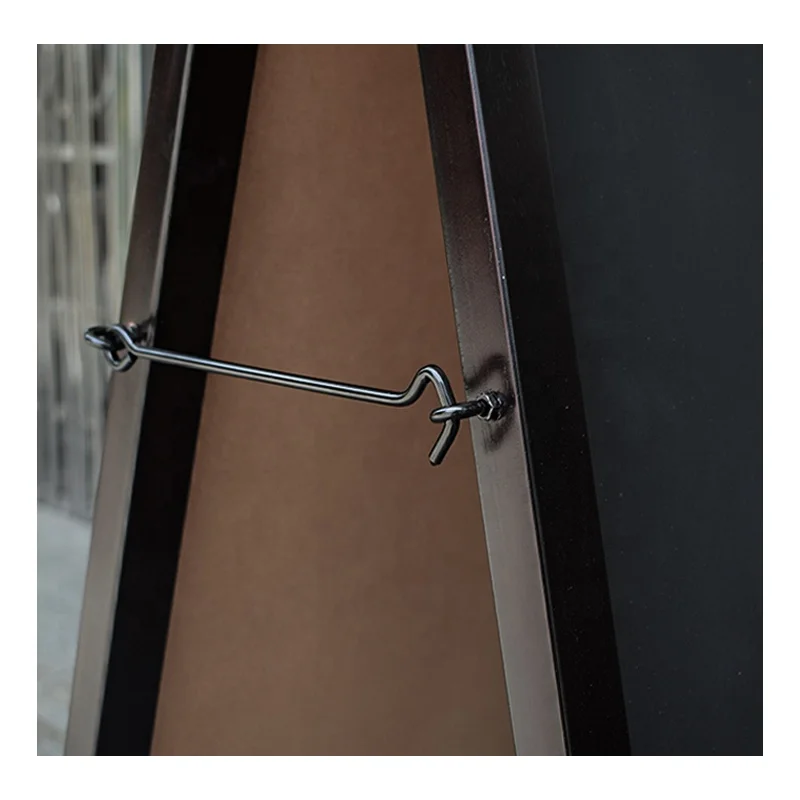 Hot Selling Wooden Chalkboard Signs Double Sided Chalkboard Custom A