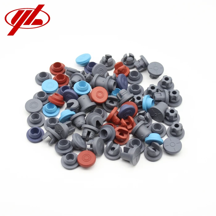 20mm 20d2 Gray Bromobutyl Rubber Stopper Lyophilization Bottle Stopper