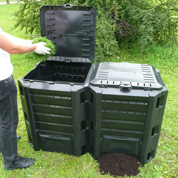 Large Capacity Kitchen Waste Bin Heavy Duty Ecofriendly Garden Storage