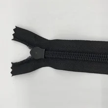 Negro zipworld 5/ unidades cremallera pl/ástico//pl/ástico cremalleras con dientes de mittelgroben divisible 5/ mm 30 cm