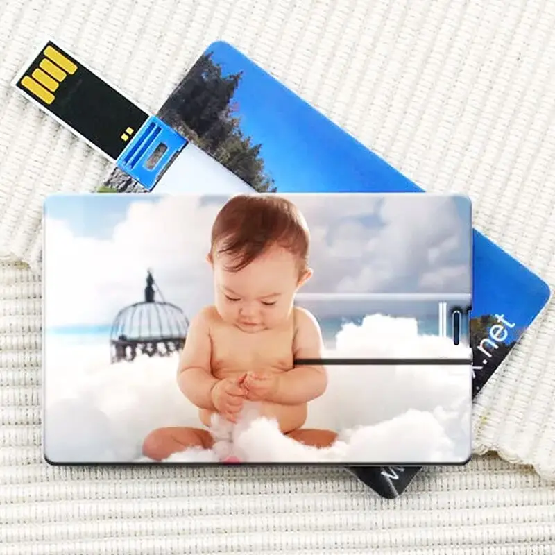 Company Gift Memory Credit Card Shape Custom USB Flash Drive Card for Gift Promotion - ANKUX.COM