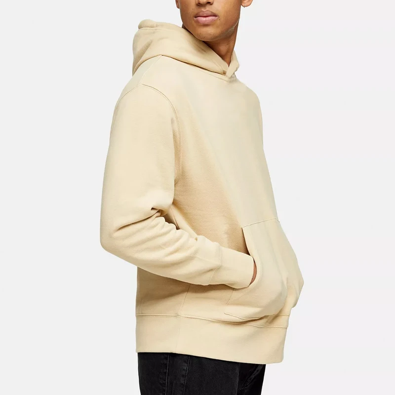 tommy hilfiger lounge sweatshirt in cream with script logo