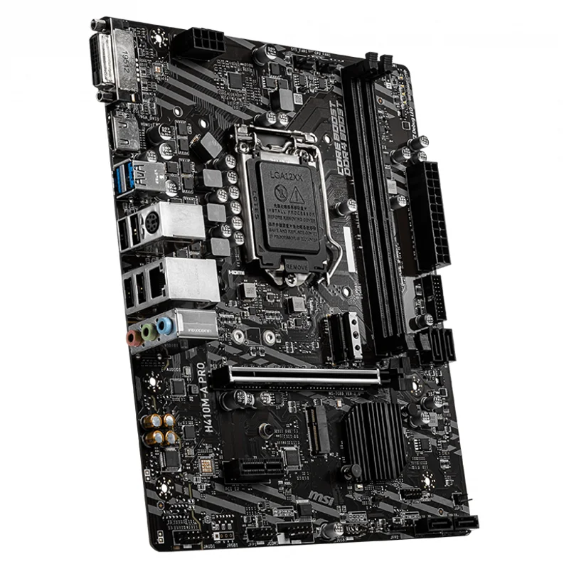 Msi H410m-a Pro Computer Motherboard 10th Generation Processor 10400f