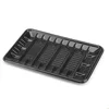 Free sample disposable packaging biodegradable PET black plastic vegetable and fruit tray