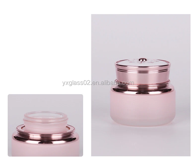 Luxury Cosmetic glass bottle set -- skincare container manufacturer-- new style design with pump&spray&gold cap-customization factory