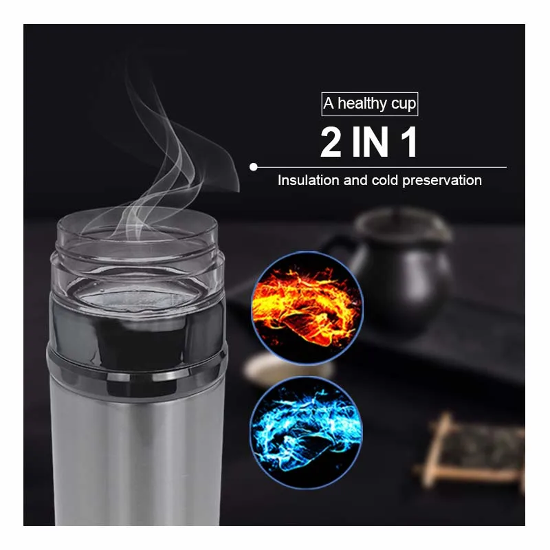Best Generator Ionizer Rich Cup Filter Glass Maker Portable Hydrogen-Rich Plastic Alkaline Hydrogen Water Bottle