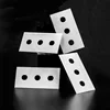 Ceramic Zirconia Three 3 Holes Knife for Plastic BOPP Film slitting Cutting Industrial Razor Blades
