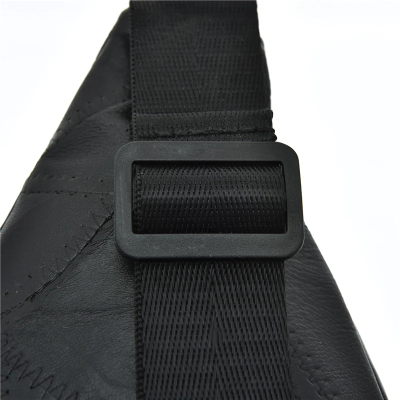 Factory wholesale price Big discount good quality Large capacity good quality soft Women running belt bag leather waist