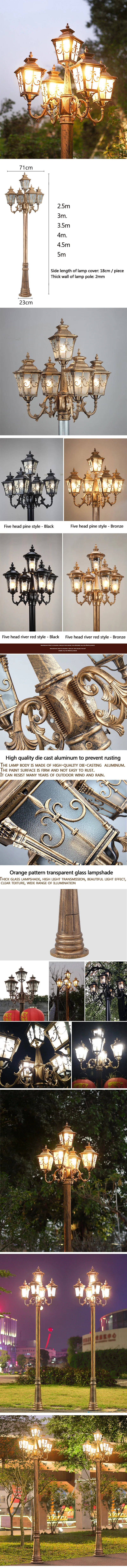 Newest Design LED Lamp 50W 100W Park And Garden Light