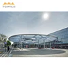 Customized Bus Station Membrane Structure Canopy Waterproof PVDF Fabric Tensile Tent For Sale
