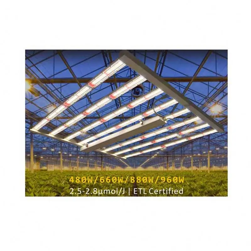 Grow Light Veg Plant Lights Spectrum 660Nm Hydroponic To Indoor Plants Full Bloom Pro  Gavita 1700 Led