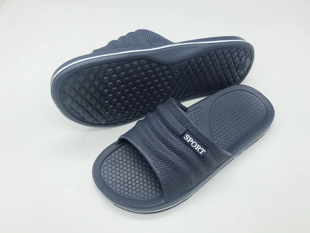 Cheap Eva Plain Slide Sandal,Black Pvc Mens Slide Sandal Custom Logo Slide Sandal Men Woman Kids Slipper