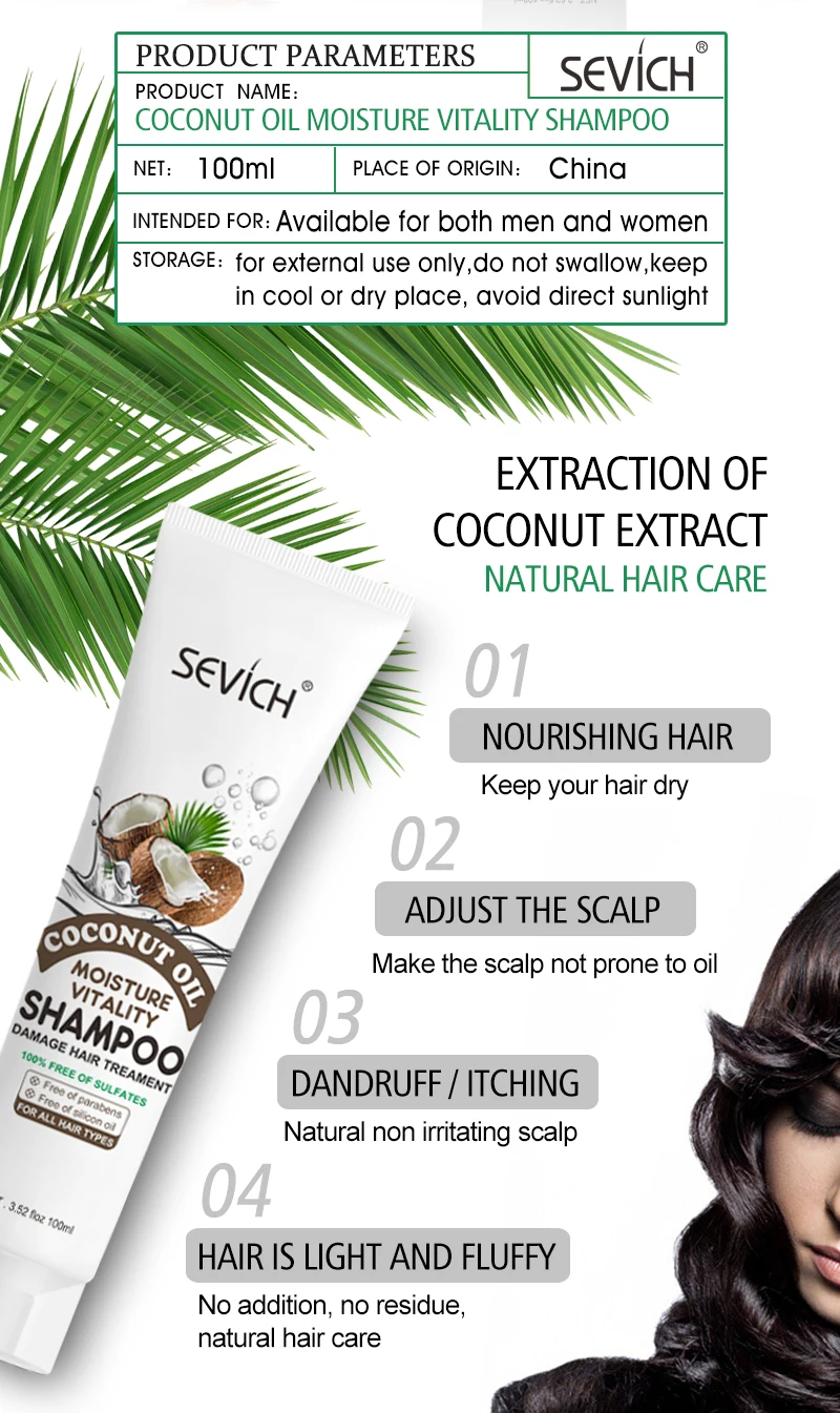 Wholesale Oem Organic Coconut Hair Shampoo And Conditioner Buy