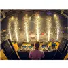 feuerwerk DMX control electric sparkler stage fountain fire works machine for wedding