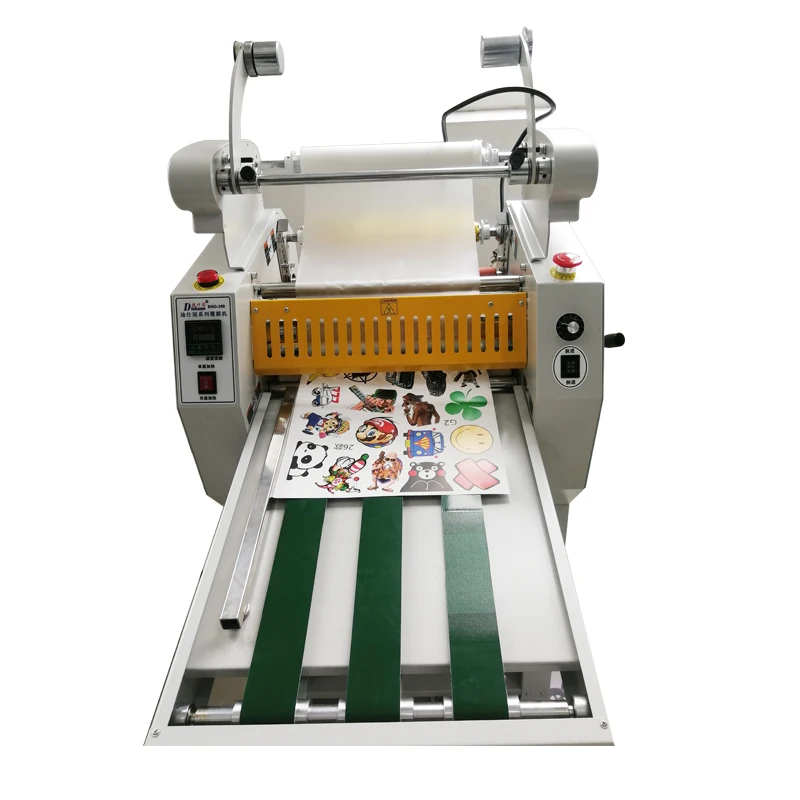 350mm Paper Laminator A3 A4 Automatic Cardboard Laminating Machine Automatic Feeding And Break