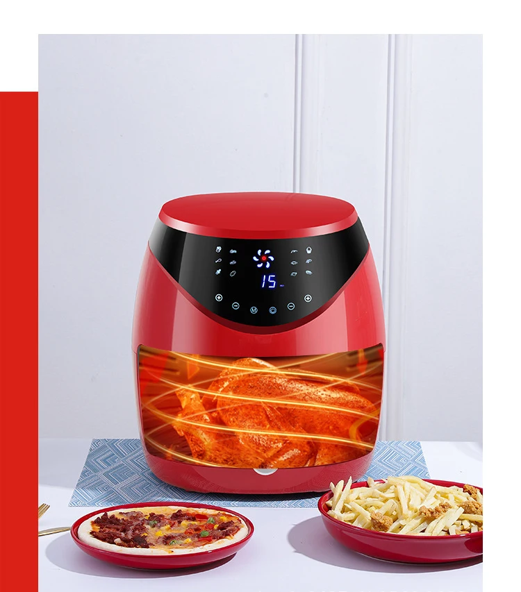 7.5l Large Capacity Digital Air Fryer Machine Price Industrial Fryer