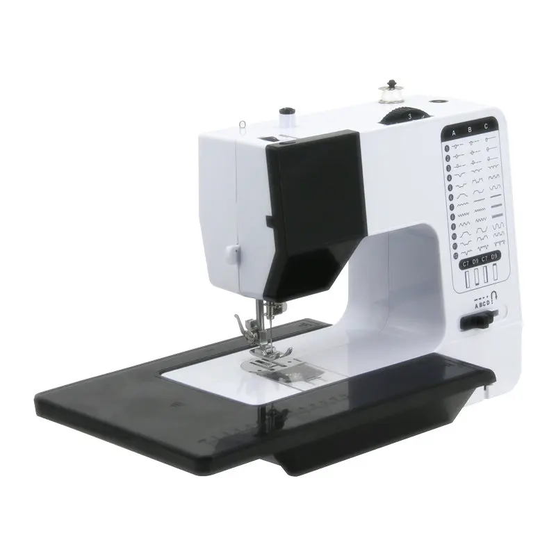 Best business ideas domestic home embroidery logo sewing machine with led light