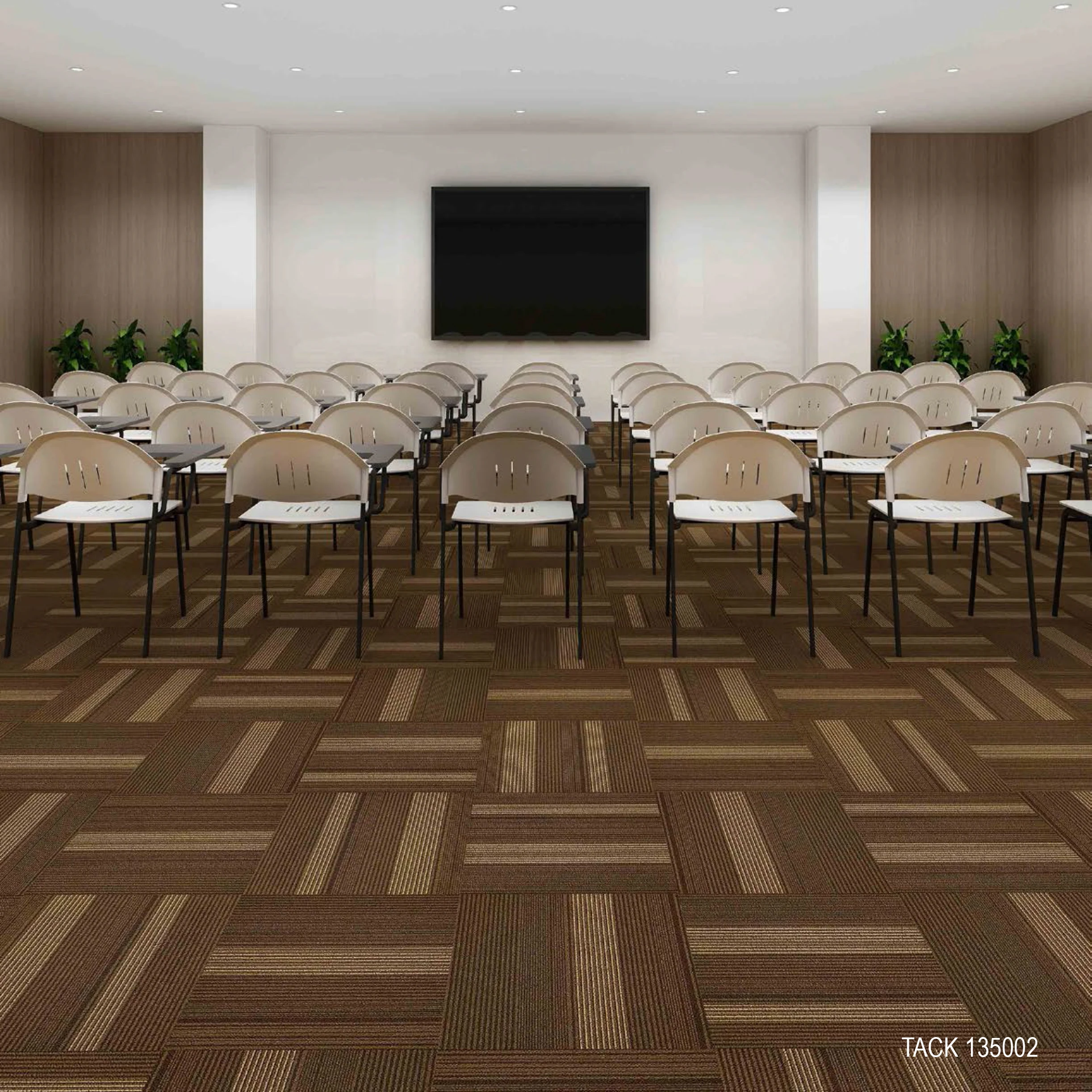 China Supplier Stock Commercial Pvc Backing Nylon Modular Karpet Or