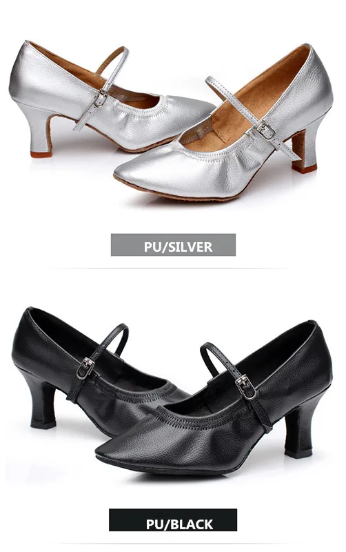 Flamenco Dance Shoes Latin High Heel Shoes Comfortable Practice Women's Adult With Soft Bottom Modern Dance Shoes