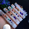 Crystal Drop Heart Shape Wholesale Supply Colourful Fancy Stone With Hole For Dress Decoration