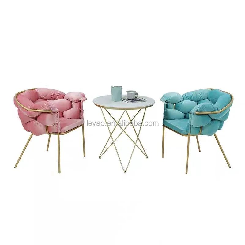 Beauty Spa Sofa Chair For Nail Salon Pink Manicure Client Chairs Buy