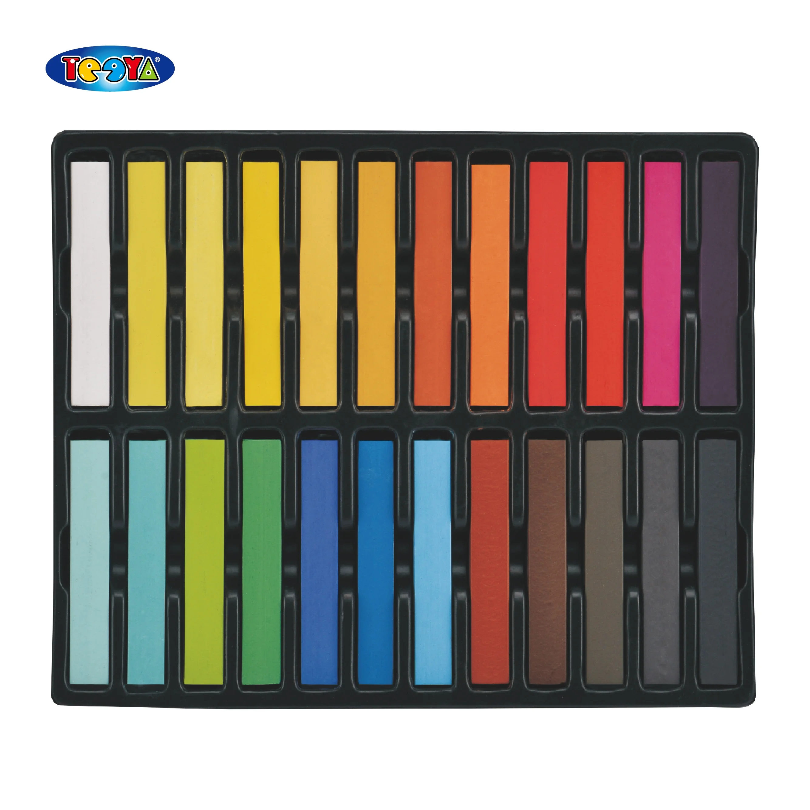 
24COLOR CHALK PASTEL SET IN PP BOX 