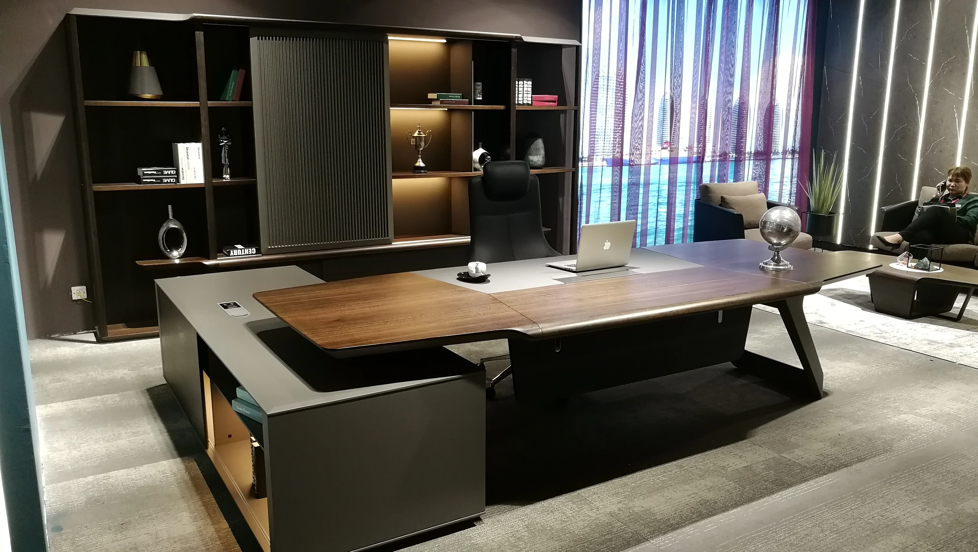 New Arrived High Tech Executive Office Desk L Shape Buy