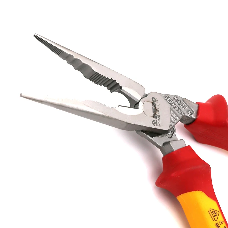 Irwin Vise-Grip Bent Snipe Nose Pliers - 150mm Moulded Handle Tool