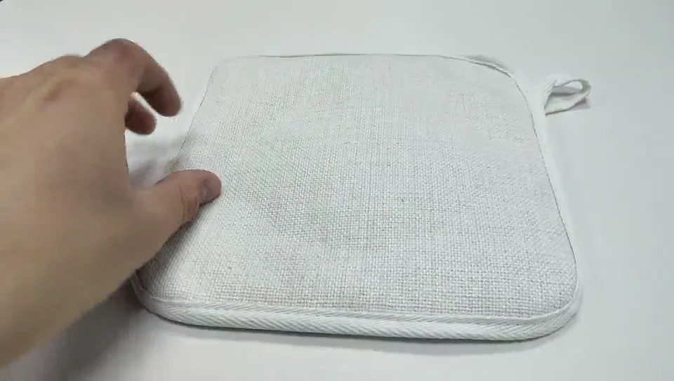 Prosub Linen Sublimation Pot Holder White,Sublimation Blank Pot Holder