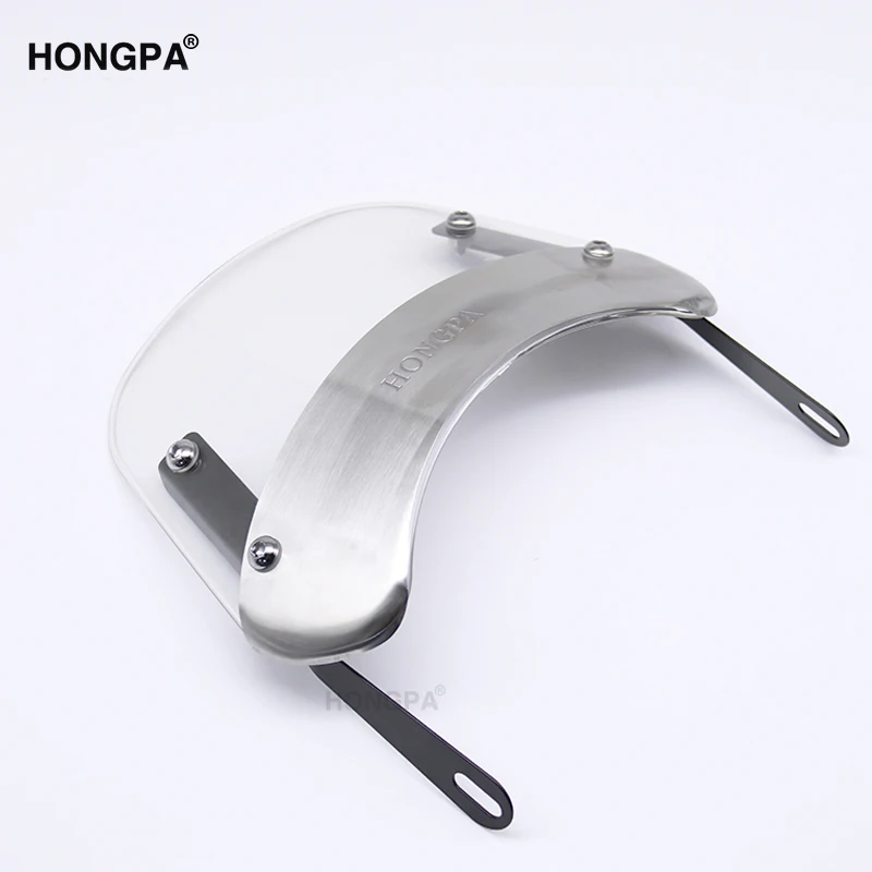 Adjustable Wind Deflector For Motorcycle Windshield For 5-7 Inch