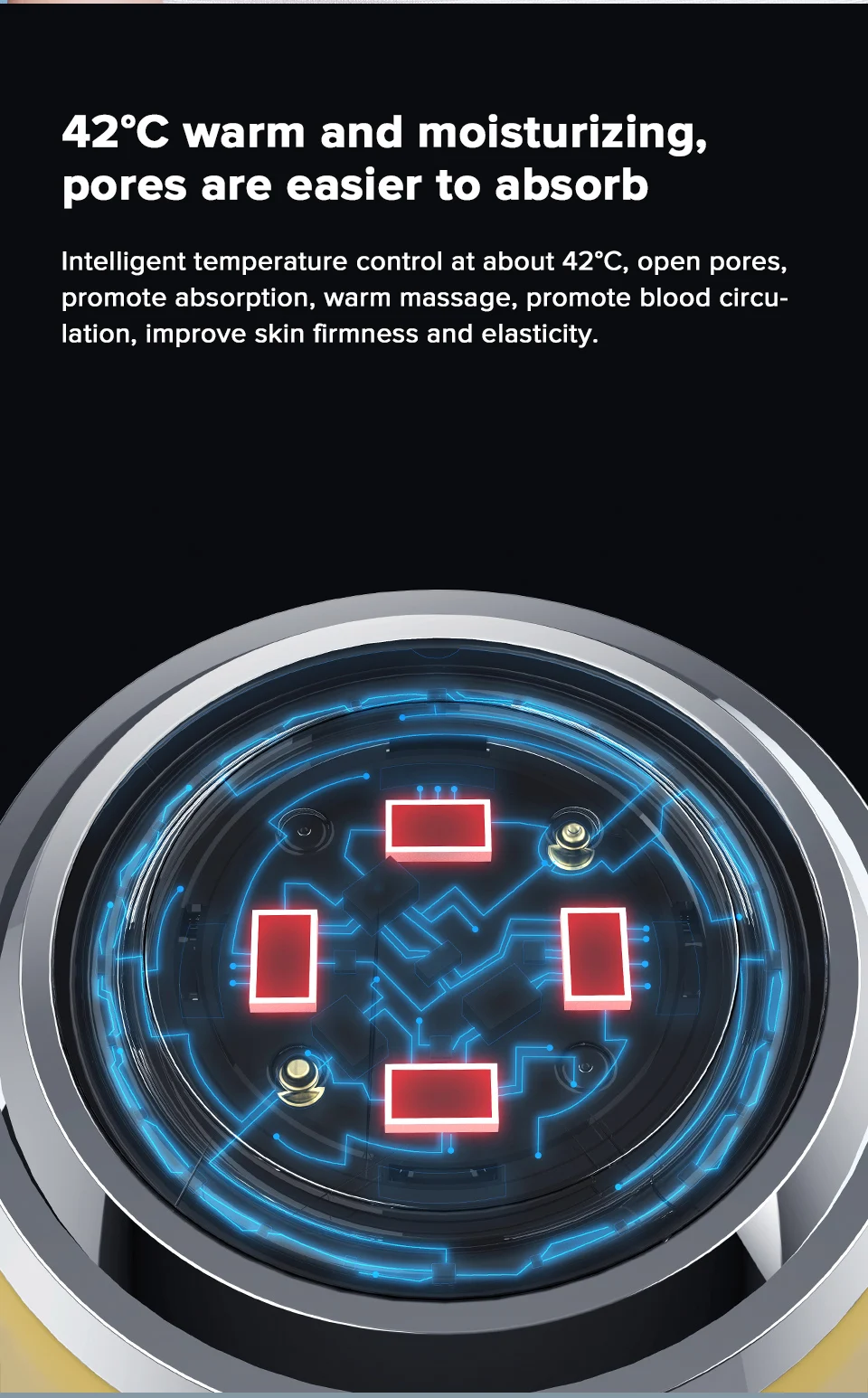 inface ion skin purifier beauty instrument face facial vibration