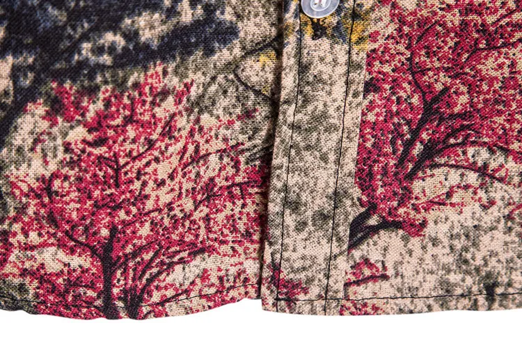 Wholesale cheap men summer hawaiian printed short sleeve casual hawaiian shirts