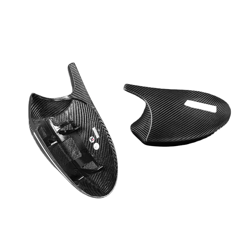 dry carbon fibre retrofit rearview mirrors Bullhorn model shape side wing mirror house for BMW 3 Series E92