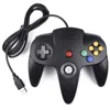USB Wired N64 Black Game Pad Gamepad Controller Joystick For Nintendo 64 Console