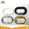 Gold e-get button Rivet and Stud/OVAL EYELET WITH WASHER
