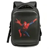WIFI Control Led Advertising Screen Jacket LED Vest Dynamic LED Backpack With Led Backpack Bag Lights