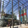 Hot air vertical boiling furnace FGD gypsum powder making machine plant