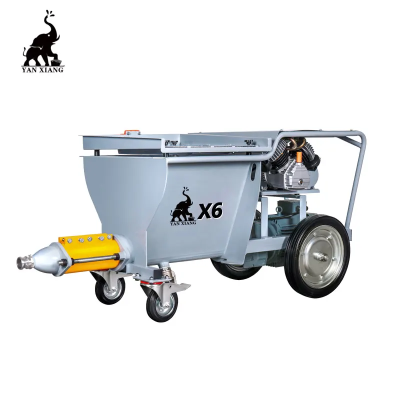 X6 cement mortar spraying machine/electric cement mortar spraying machine