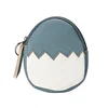 Blue Egg Shape Bag PU Leather designer purses Ladies PU Leather Key Wallets
