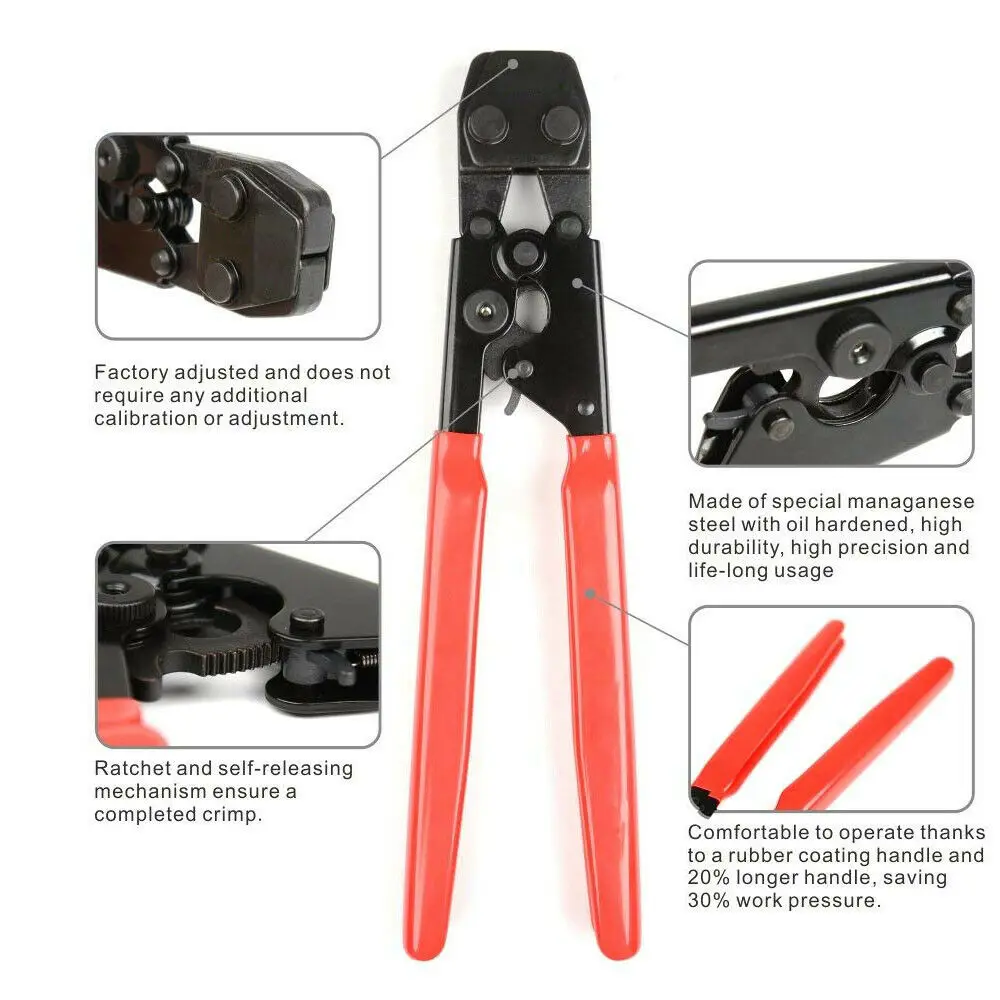 Pex Clamp Cinch Tool Crimping Tool Crimper For Stainless Steel Clamps