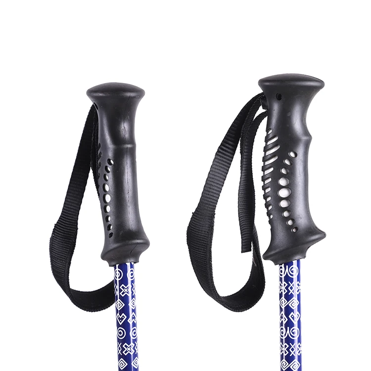 Custom Wholesale Lightweight Combination Nordic Aluminum 7075 Trekking Heated Ski Pole Grips