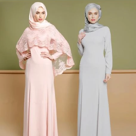 lace malay wedding dress