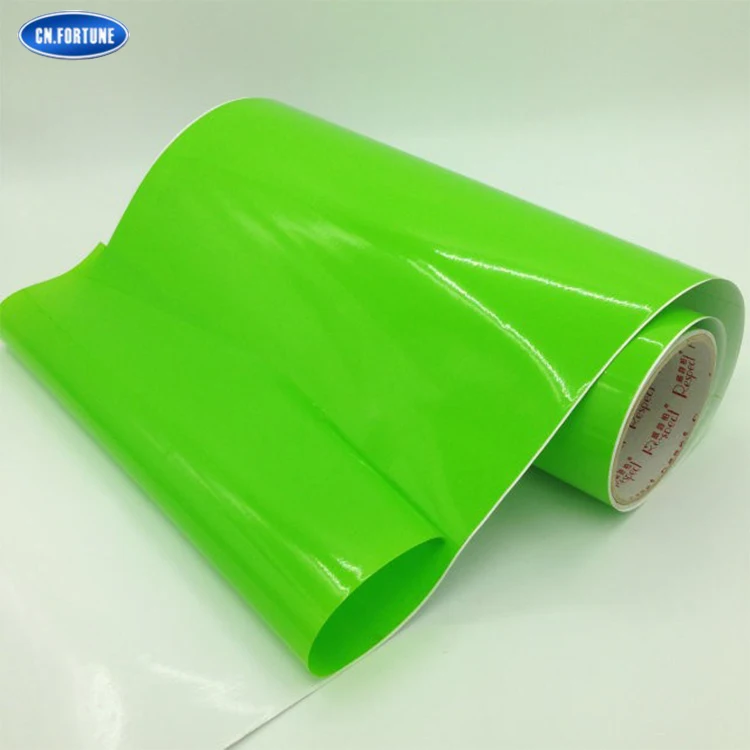 2019 热卖彩色乙烯基光泽广告材料切割乙烯贴纸卷