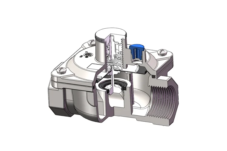 Aluminum Heater Spare Partspipeline Poppet Cng Natural Gas Pressure