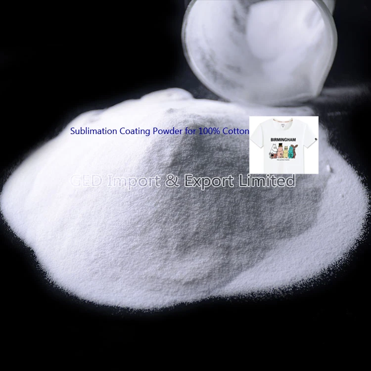 High quality coating powder for sublimation to cotton hot melt adhesive