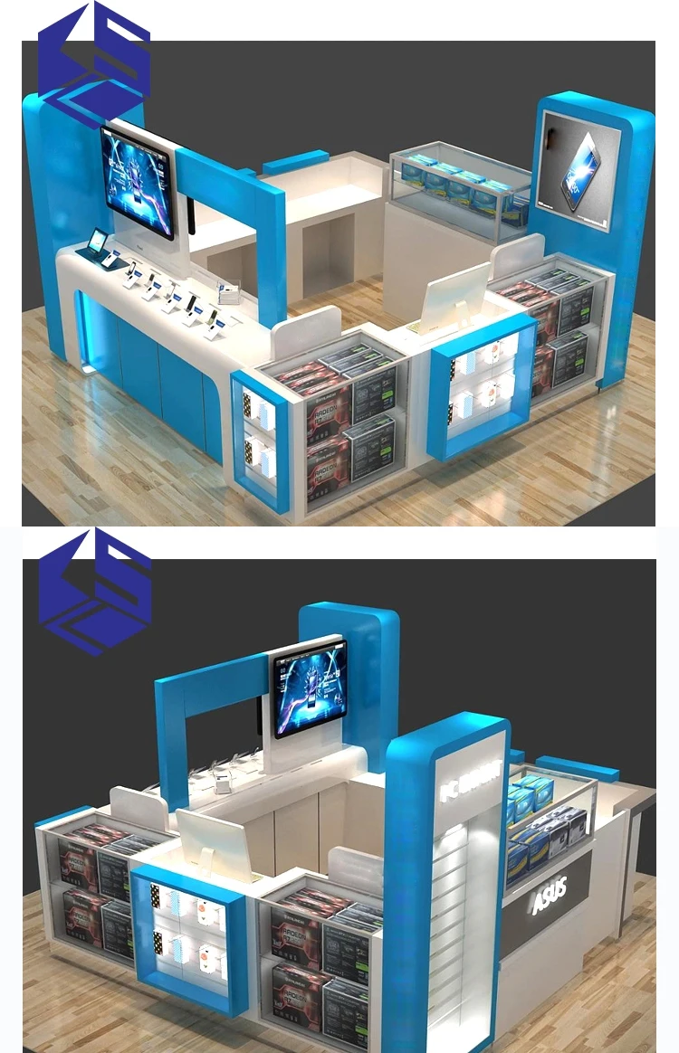 Ksl Latest Design Shopping Mall Mobile Phone Accessories Kiosk Buy