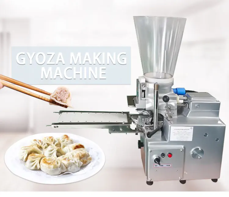 Semi Automatic Tabletop Dumpling Making Fried Samosa Machine Gyoza