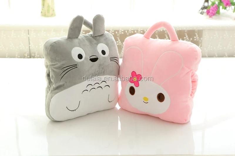 Multifunctional Plush Blanket And Pillow For Baby And Office People Portable Blanket And Pillow